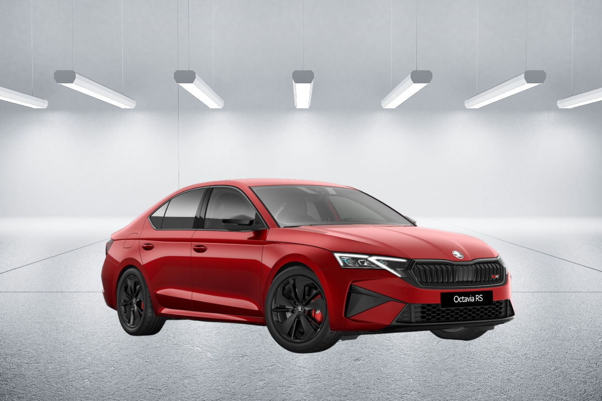 Škoda Octavia crvene boje